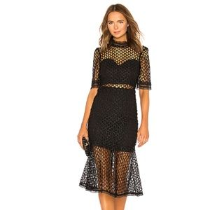Bardot Fiona Mesh Dress